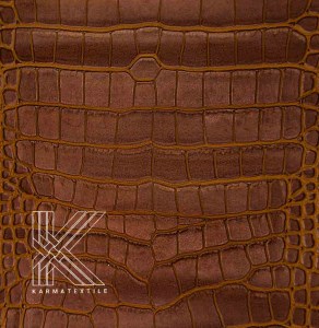 خرید و قیمت پارچه مبلی کروکدیل عسلی CR-1 | فروشگاه چرم و پارچه مبلی کارما